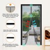 Magnetic Door Screen, Durable Reinforced Anti-Tear Mesh Self-Closing Curtain, Heavy