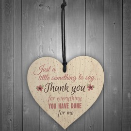 RED OCEAN Thank You Gift For Teacher Teaching Assistant Nursery Teacher Childminder Friendship Sign