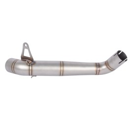 Unbranded Slip On For Honda CBR1000RR 2008-2016 Motorcycle 61mm Exhaust Pipe Mid Link Tube