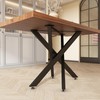 FUSHIAIPTC 30 Inch Metal Table Legs, Heavy Duty Desk Legs