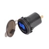 2.4A 3 in 1 Multifunction Digital LED IP66 Car USB