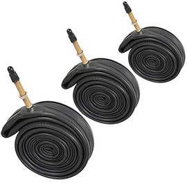 Vavert 700 x 18-25c Road Bike Inner Tubes - Presta 80mm Long Valve (Set of 3)