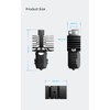 Phaetus New Conch Hotend M6 EndCoat Nozzle Detachable Perfect Fit