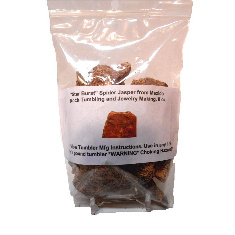 Rockhound's 1st Choice Rock Tumbler Gem Refill Kit -Mexico Star