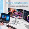 USB 3.0 to Dual Hdmi Adapter for 2 Monitors 1080p