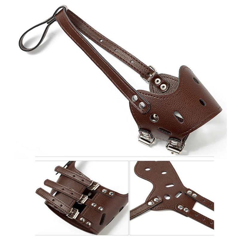 SHULLIN Small / Medium / Large Dog Muzzle Soft Adjustable