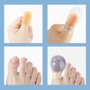 2pcs Toe & 2pcs Finger Covers, Silicone Waterproof Durable Finger