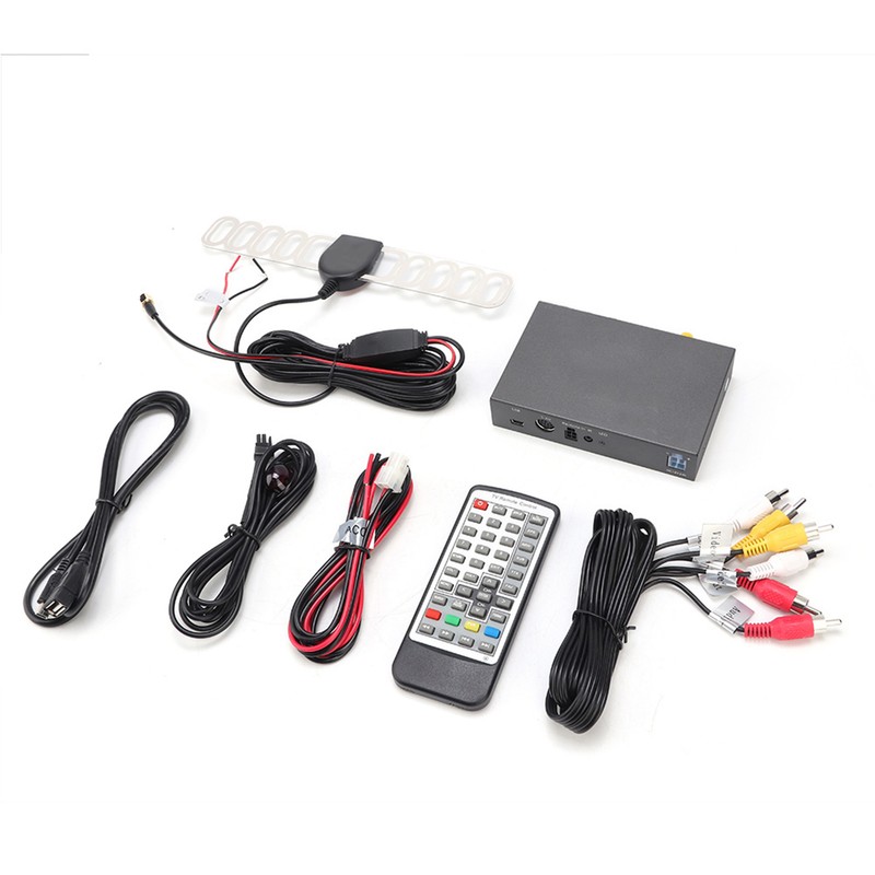 229 H.265 Digital Portable TV Receiver Remote Control Tuner Box