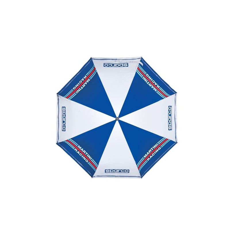 sparco Martini-R Folding Umbrella Blue/White Talla única Classic