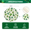Artoid Mode Lucky Shamrock St. Patrick's Day Round Placemats Set