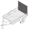 5′ x 8′ Utility Trailer Plans – 3,500 lb Capacity