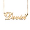 Unique Name Necklace Gold with Heart Customized Jewelry Gifts for