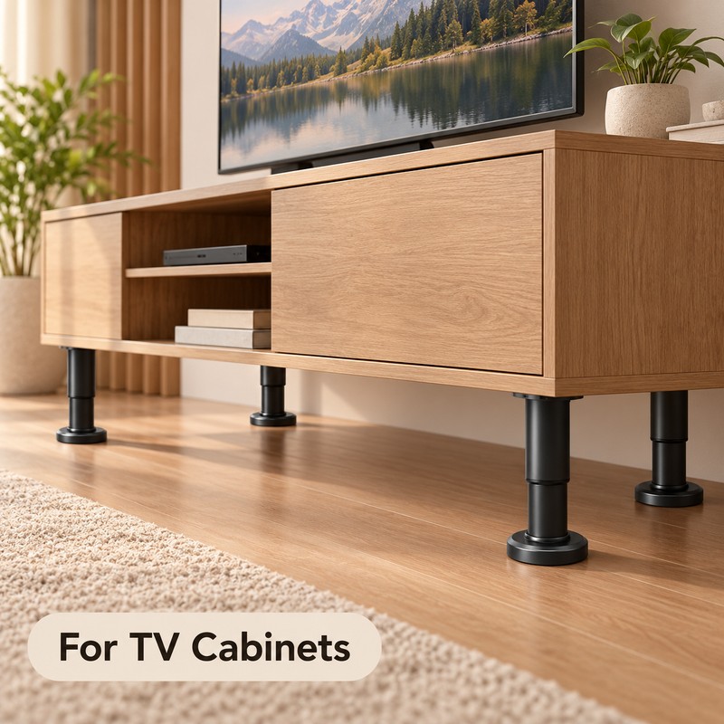 Adjustable Furniture Support Legs for Beds, Sofas & Tables –