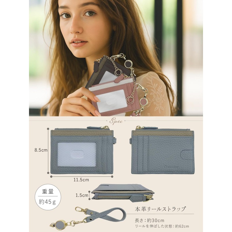 Annekor Fragment Case 【 Slim and Stylish Mini Wallet 】