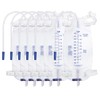 Foley Catheter Leg Bags for Men with 6 Pack, Catheter