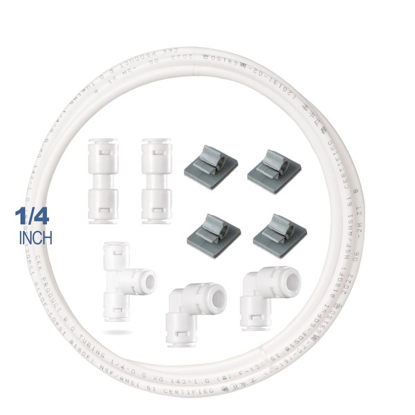 1/4" O.D RO Water Tubing（10FCS） 16 FT 1/4 Water Line
