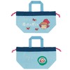 Skater KB7-A Children's Lunch Bag, Drawstring Bag, Ponyo on the