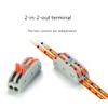 Dongge Quick Connect Terminal Conductor Compact Connectors Lever Wire Nut