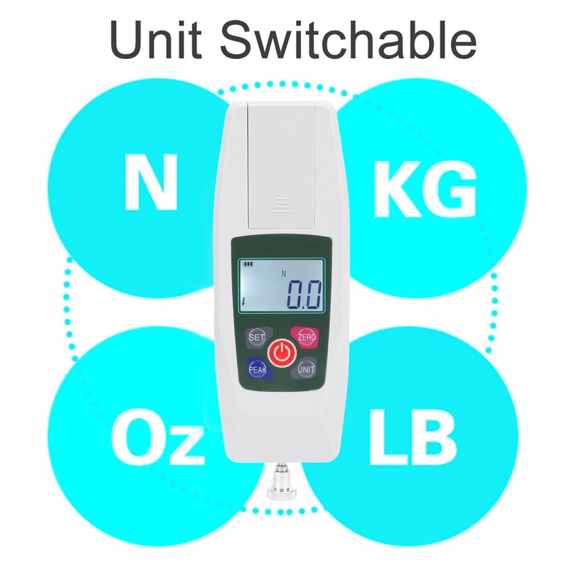 Digital Force Gauges, 5N Push Pull Gauges Portable Force Meter