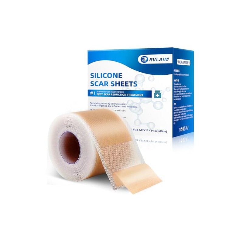 Rvlaim Silicone Scar Sheets for Effective Scar Treatment