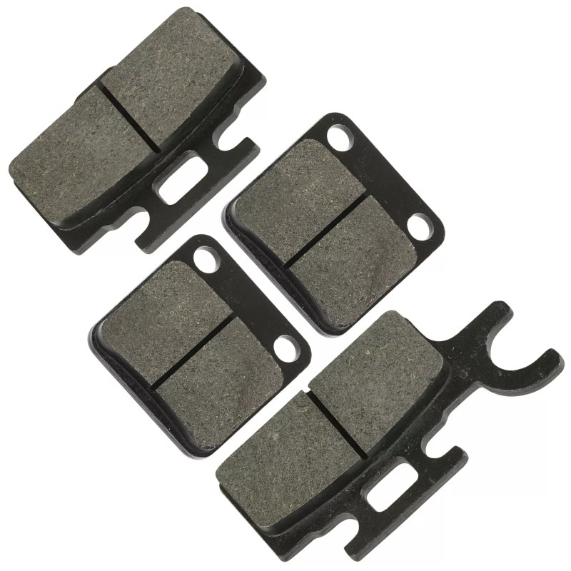 Caltric Front and Rear Brake Pads for Kawasaki KX65 2000-2020