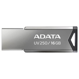 PSA Kit/ Pack 10 Piezas Memoria Flash USB ADATA Color Plata con Negro (Modelo UV250), Compatibilidad Universal, Diseño Compacto, COMPUTO Y PAPELERIA (16 GB)