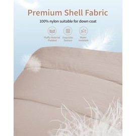 Travel Makeup Bag Large Cosmetic Bag Makeup Case Organizer for Women (Quilted Khaki)