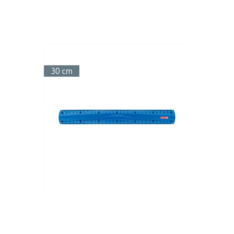 Brunnen Colour Code Ruler For Left and Right-Handed Users, 15