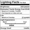 Lxcom Lighting G8 LED Bulb Dimmable 5W Light Bulbs 40W