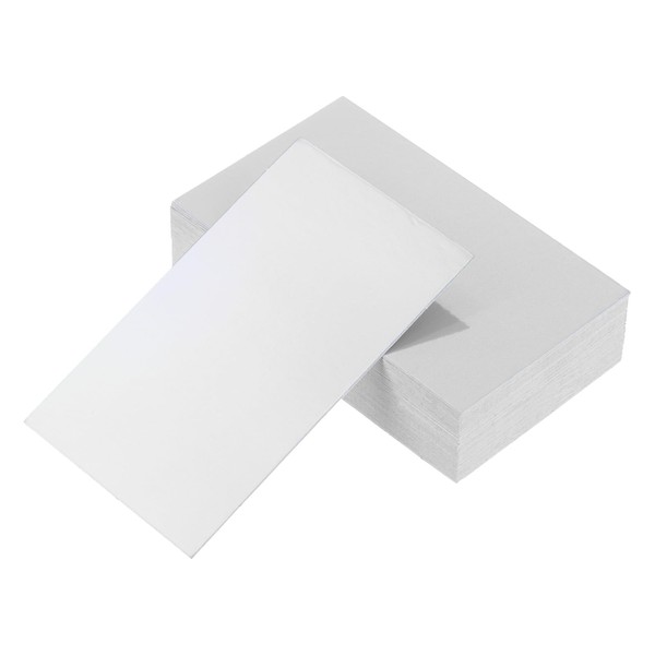 MECCANIXITY 100 Business Card Stock 3.5" x 2" Blank Business
