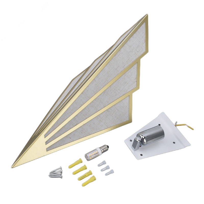 Modern Fabric Wall Lamp E14 Wall Light LED Bedside Lamp