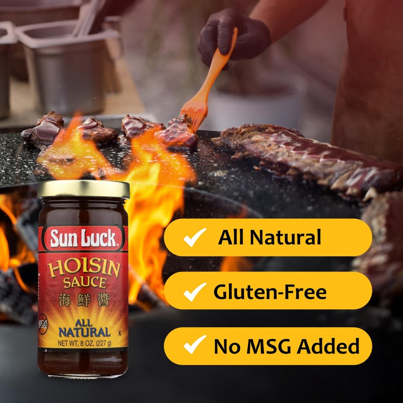 Sun Luck Traditional Hoisin Sauce 8 oz Jar – Savory-Sweet