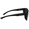Smith Barra Sunglasses Matte Black/ChromaPop Polarized Blue Mirror