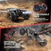 DEERC 14210 1:14 Fast Brushless RC Cars, 2 3S Lipo
