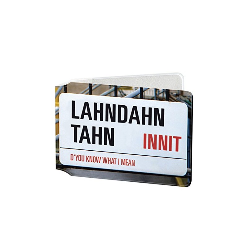 Brainbox Candy Lahndahn Tahn Travelcard Oyster Wallet