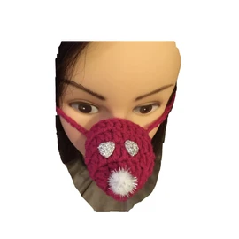 Cute Pink Nose Warmer Valentine Gift