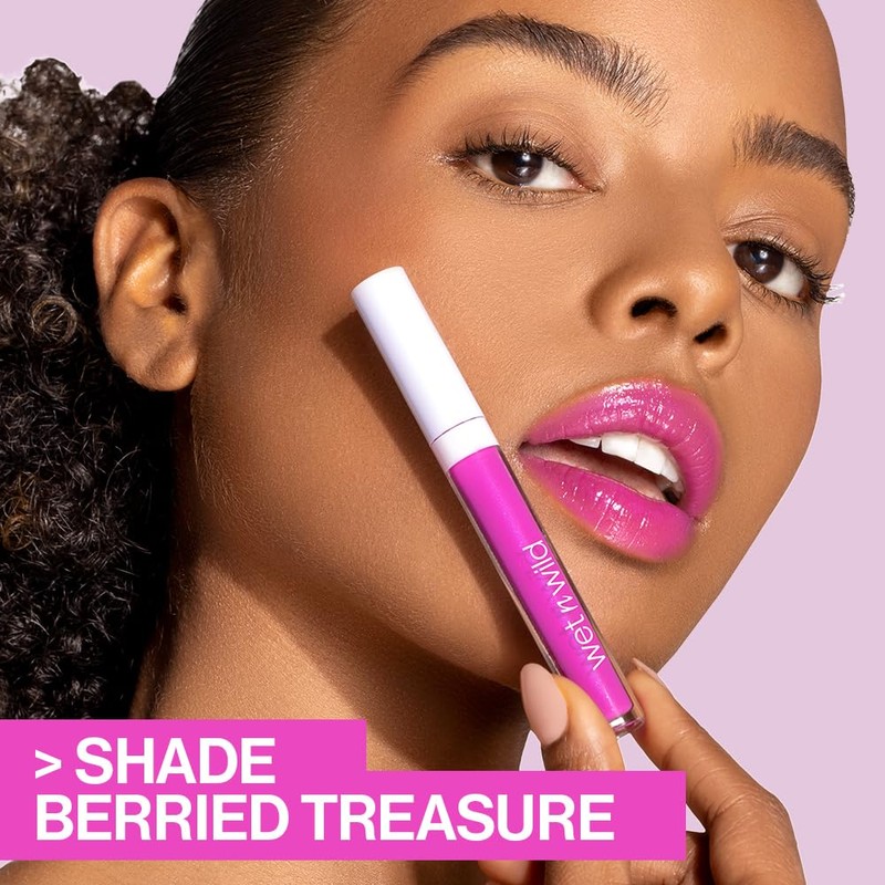 wet n wild MegaSlicks Lip Gloss, Ultra-Glossy, Vitamin-E Enriched, Ultra-Gloss
