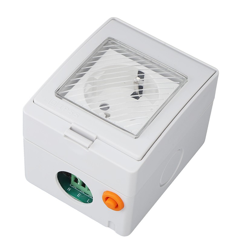 WiFi Smart Socket PC ABS IP55 Waterproof APP Remote Control