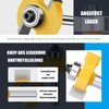 WOBLLMX 8 mm Shank Disc Groove Cutter, L10 mm 2-Tooth