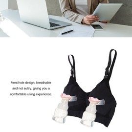 Hands-Free Pump Bra, Breast Pump Bra, Adjustable Nursing Bra, All-in-One Nursing and Pumping Bra for Holding Breast Pumps, colour