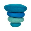 goki 58345 Evolution - Boulders, Stackable Stones Made of Wool