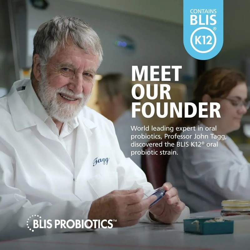 Blis Throathealth Oral Probiotic, Most Potent Blis K12 Formu