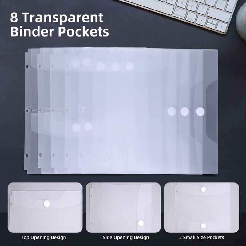 Antner Important Document Organizer Zipper Binder Family Life Emergency Portfolio