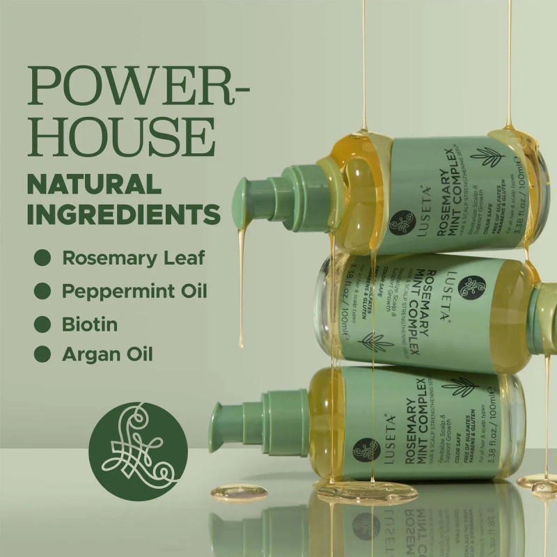 Aceite Para El Crecimiento Del Cabello Luseta Rosemary Stren