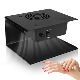 GGAIFbp Nail Dryer Fan for Regular Polish 110V 300W Professional Nail Drying Fan with Hot and Cool Air for Hands and Feet Salon Air Nail Dryer Blower Fan for Manicure Salon and Home Use