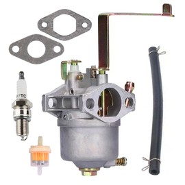 Carburetor Kit Fit for Harbor Freight Tail Gator 63025 63024 60338 66619 69381 2HP 800 900W for ETQ 950-1200 Watt for Pulsar PG1202S for Buffalo Tools Sportsman 63CC 64CC 72CC 2-Cycle Gas Generator