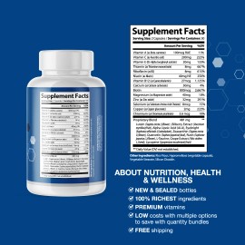 Pelican Vitamins Ocular Focus- Eye Support with Lutein- 3 Bottles- 180 Capsules