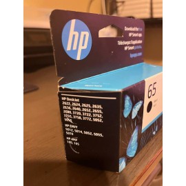 HP65 Black Ink Cartridge, ~120 pages, N9K02AN#140