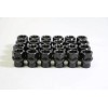 J&J 20PC BLACK 14x1.5 THREAD EXTENSION (ET) STYLE OPEN END