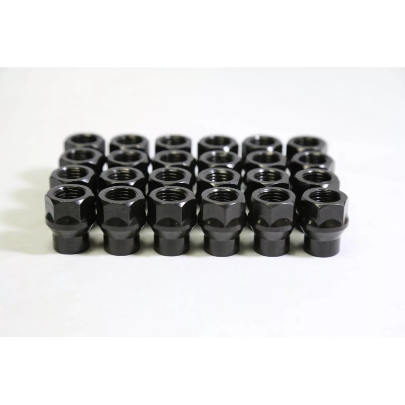 J&J 20PC BLACK 14x1.5 THREAD EXTENSION (ET) STYLE OPEN END